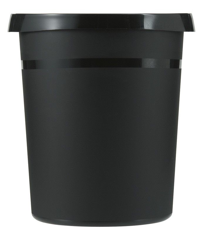 Plastic Paper Basket 18 liters Black