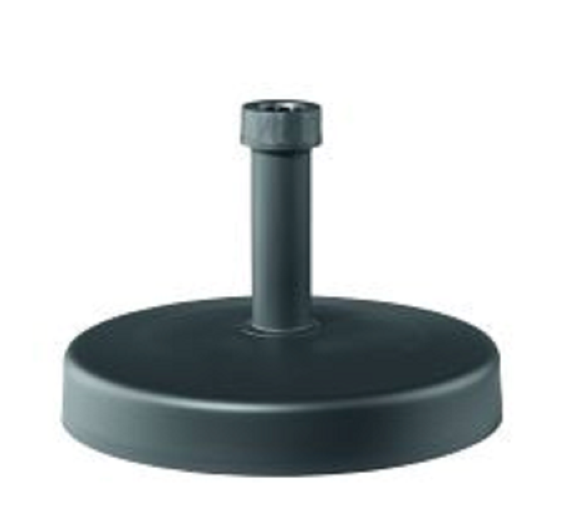 Parasol Base 25kg Concrete Gray Round