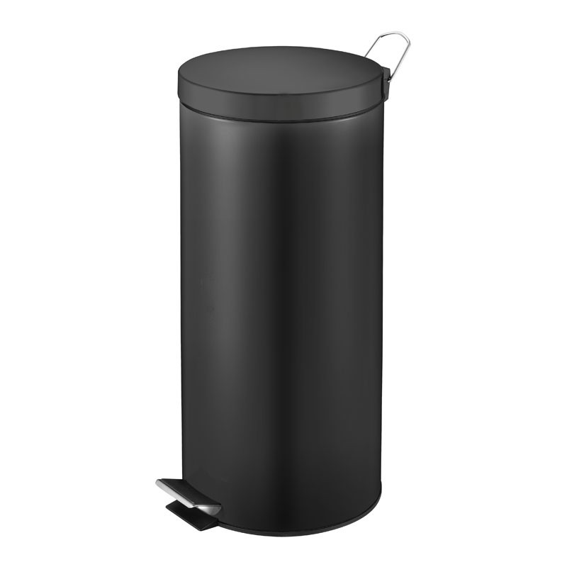 Pedal Bin 30L Black