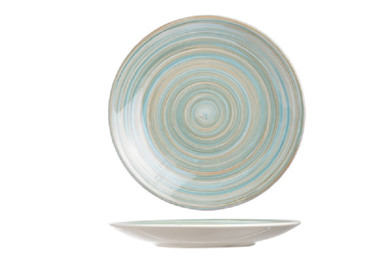 Turbolino Blue Dessert Plate D22cm