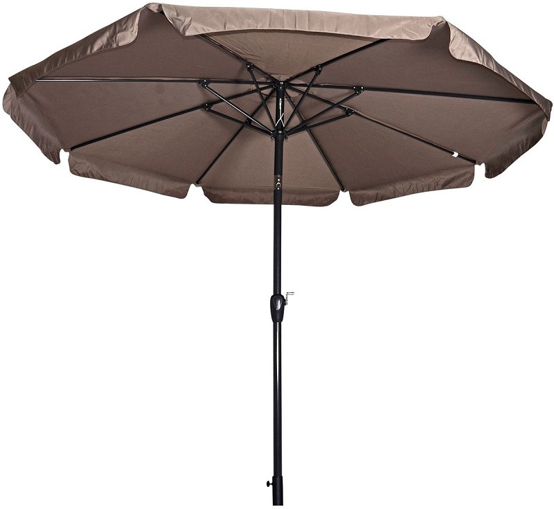 Parasol 3m Taupe fiberglass