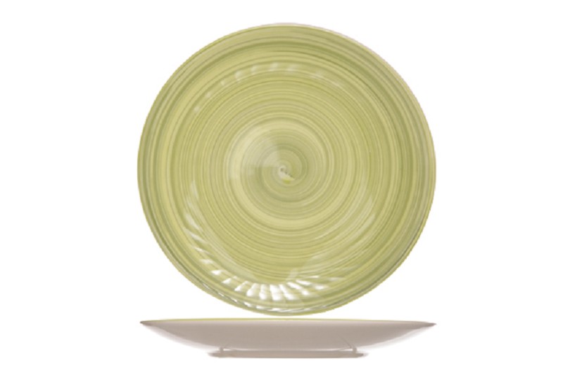 Turbolino Green Dessert Plate D22cm