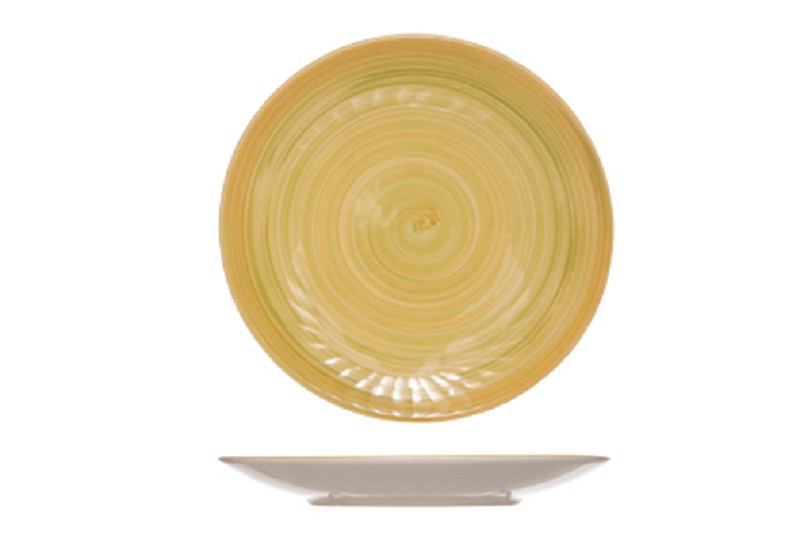 Turbolino Yellow Dessert Plate D22cm