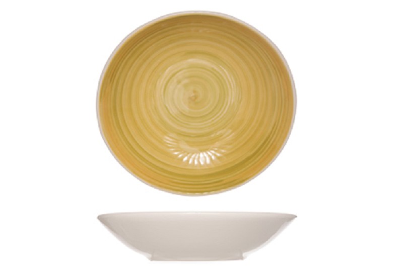 Turbolino Yellow Deep Plate D21cm