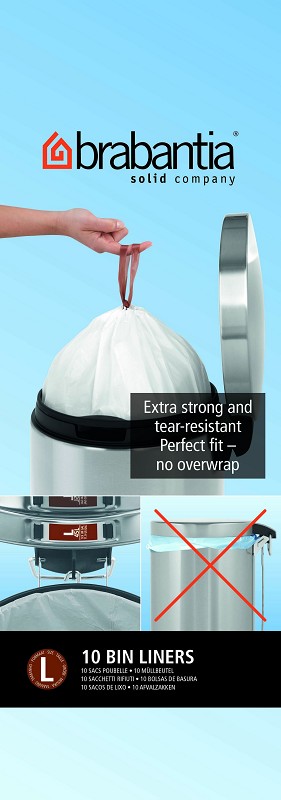 Brabantia Waste Bags L/ 40-45L x10