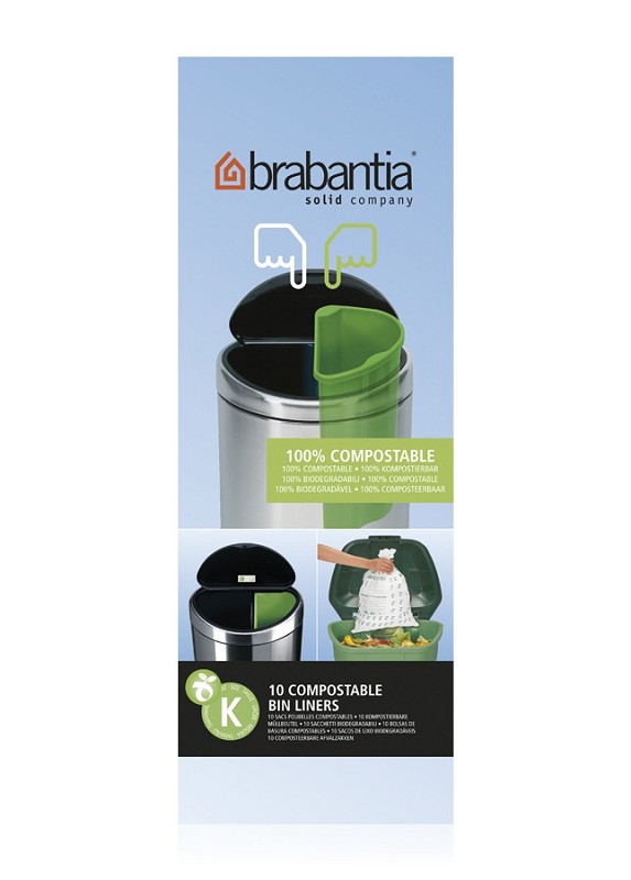 Brabantia Waste Bags Comp K/ 10L x10