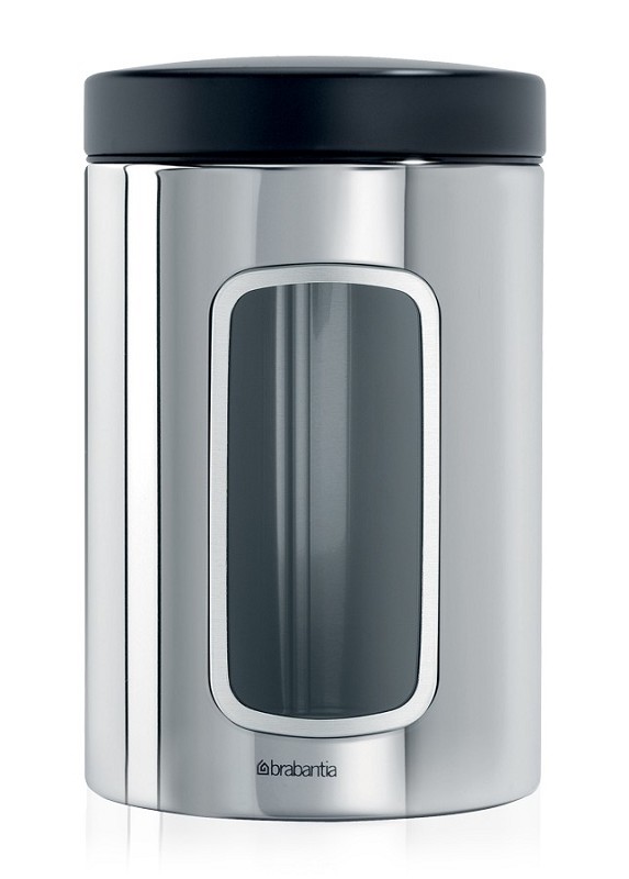 Brabantia Canister Window 1.4L Brilliant