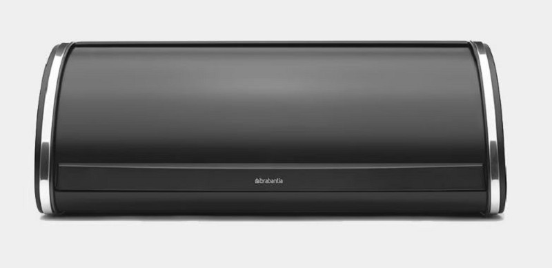 Brabantia Bread Bin Sliding Lid Black