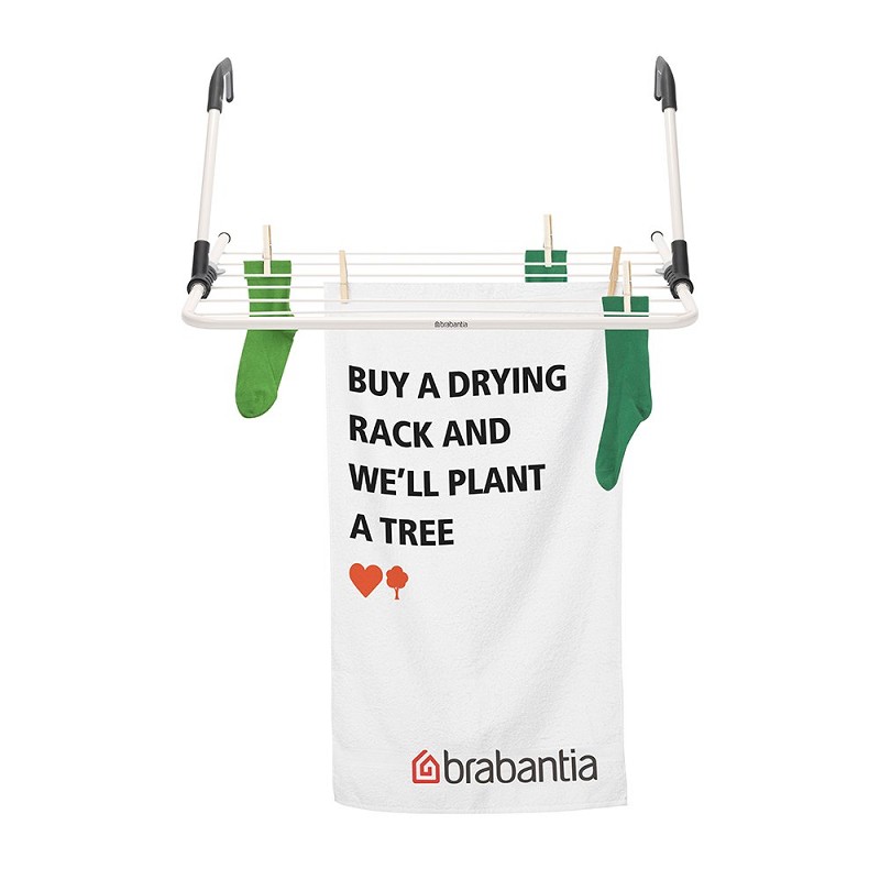 Brabantia Hanging Drying Rack 4.5m Ivory