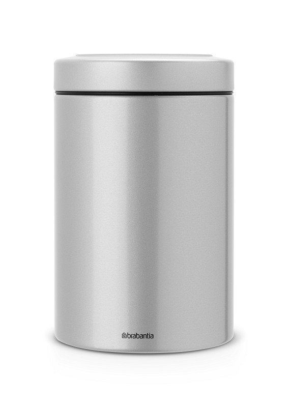 Brabantia Clear Top Storage Canister 1.4 Grey