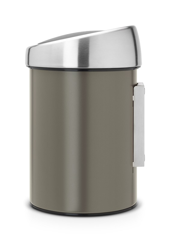 Brabantia Touch Bin Wall 3L Platinum
