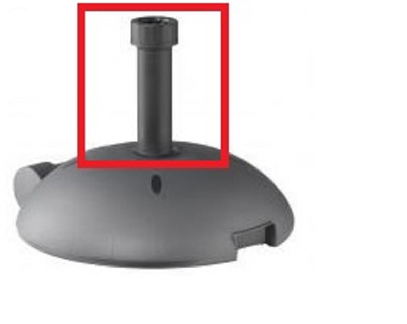 Parasol tube for parasol base 40kg Heavy