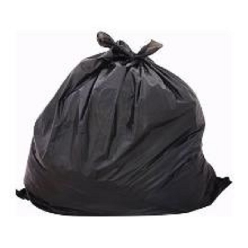 Trash Bag 46x55cm Black HDPE 50 rolls of 50
