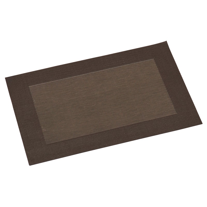 Woven PVC Placemat 43x29cm Bronze