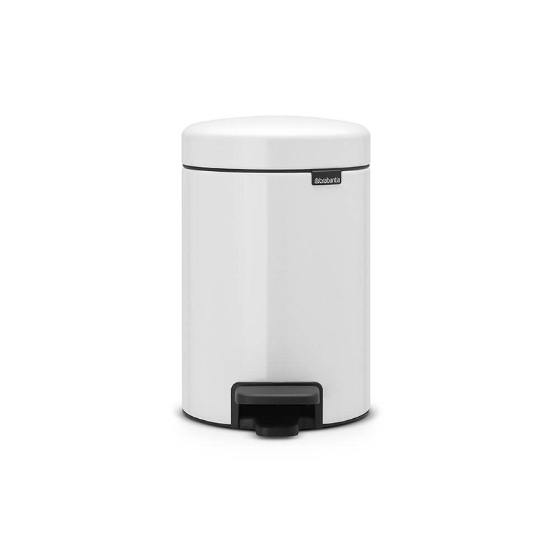 Brabantia NewIcon Pedal Bin 3 ltr White