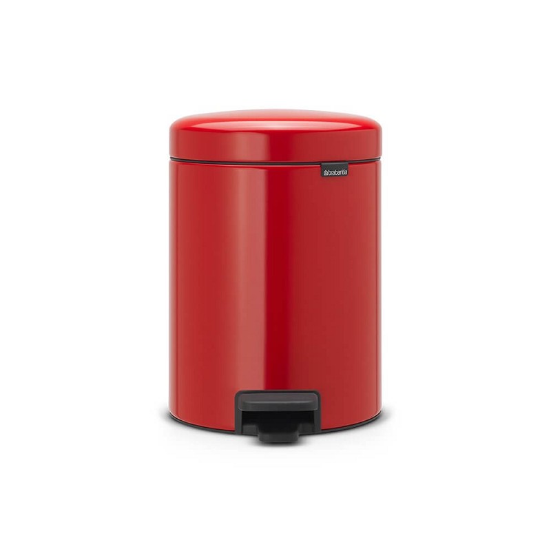 Brabantia NewIcon Pedal Bin 5 ltr Red