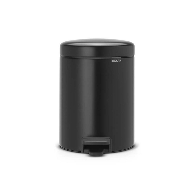 Brabantia NewIcon Pedal Bin 5 ltr Black