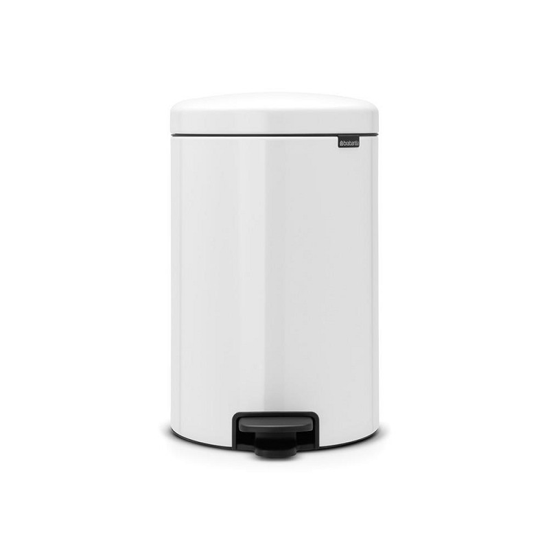 Brabantia NewIcon Pedal Bin 20 ltr White