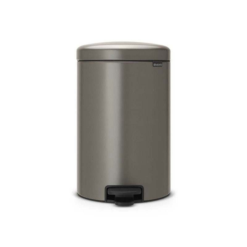 Brabantia NewIcon Pedal Bin 20 ltr Platinum