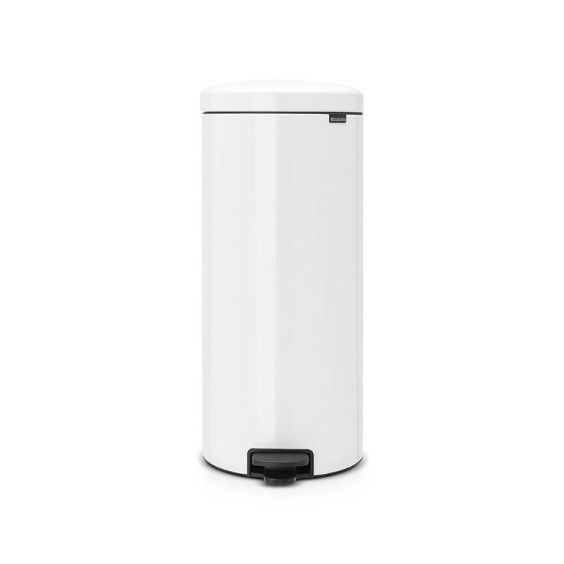 Brabantia NewIcon Pedal Bin 30 ltr White