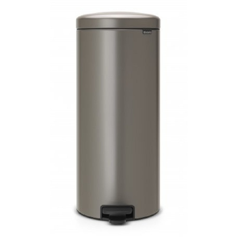 Brabantia NewIcon Pedal Bin 30 ltr Platinum