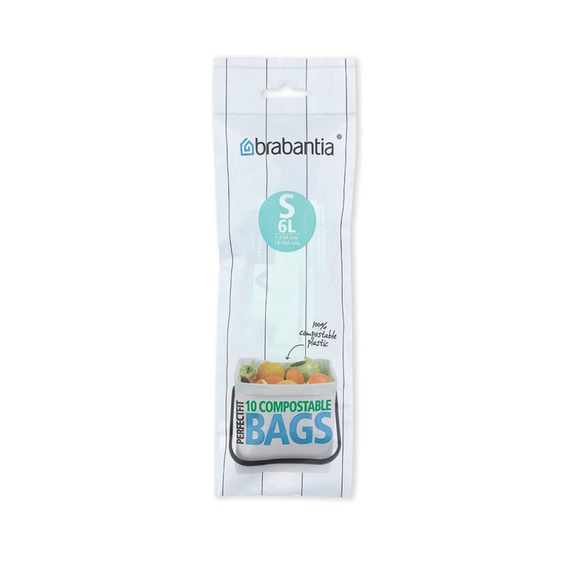 Brabantia Waste Bags Comp S/ 6L x10