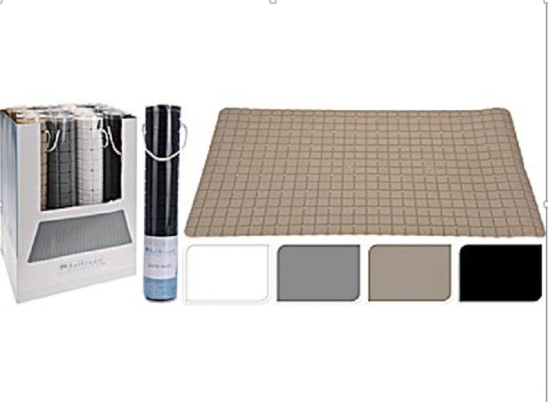 Polyvinyl Bath Mat Assorted