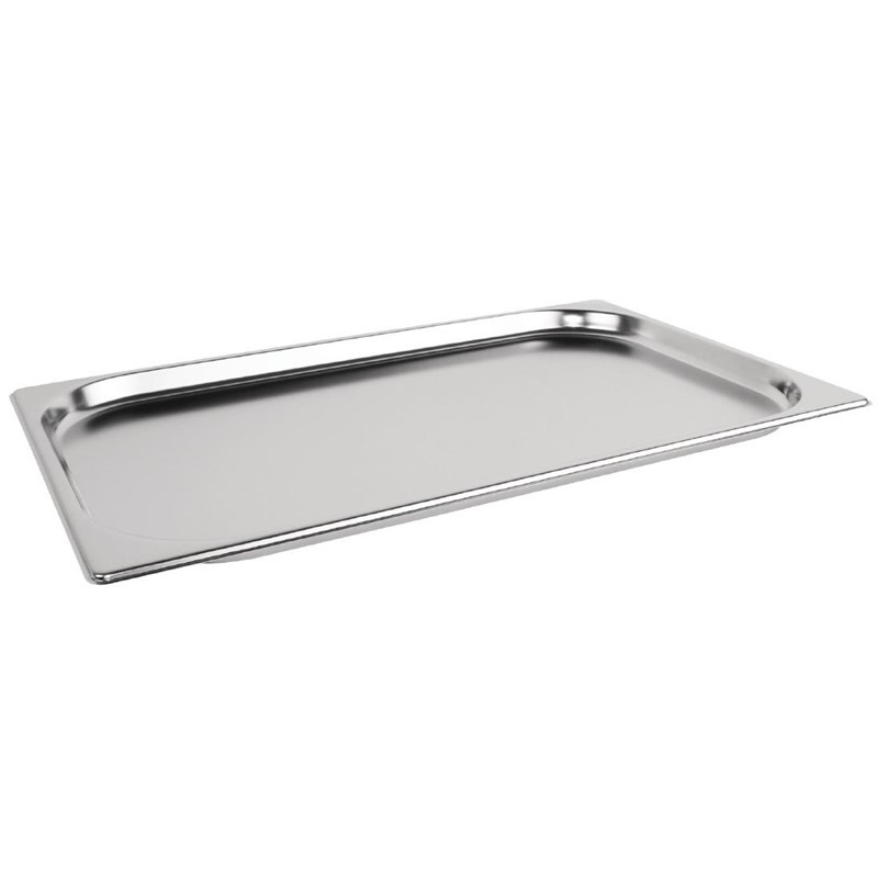 Vogue Stainless Steel GN1/1 Pan 20mm