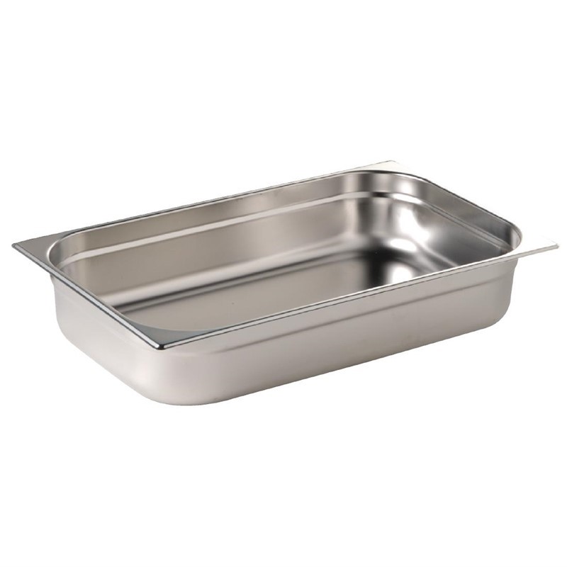 Vogue Stainless Steel GN1/1 Pan 65mm