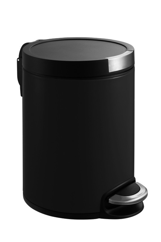 Artistic Pedal Bin 5L Black