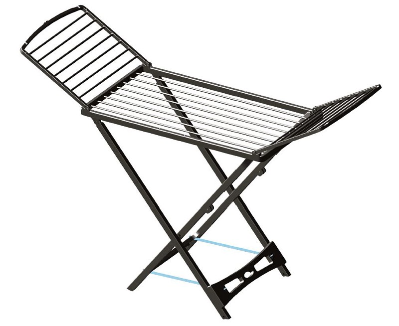 Drying Rack 20m Standing Plastic Gray