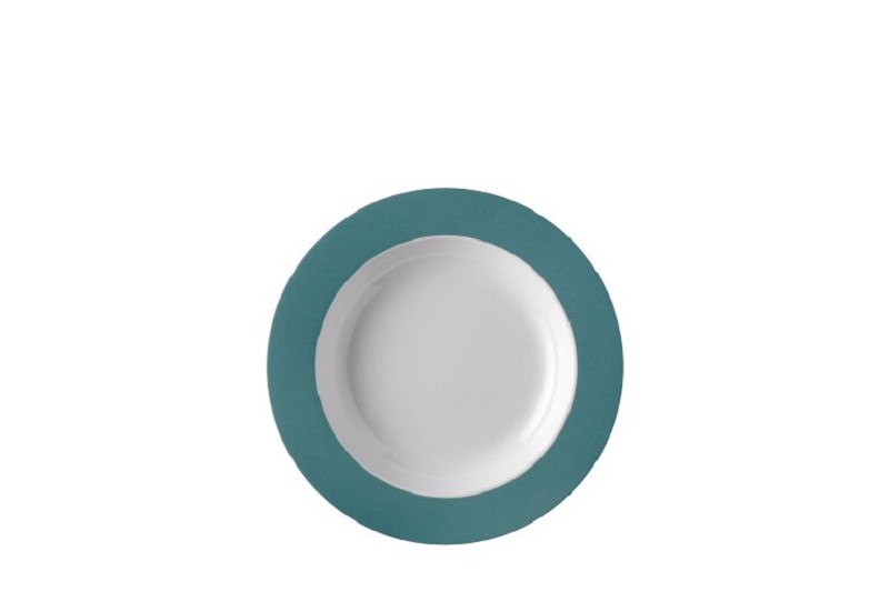 Mepal Wave Deep Plate 210 mm - Coral