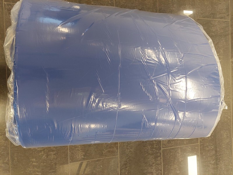 Foam Mattress 90x200x15cm Plastic Cover