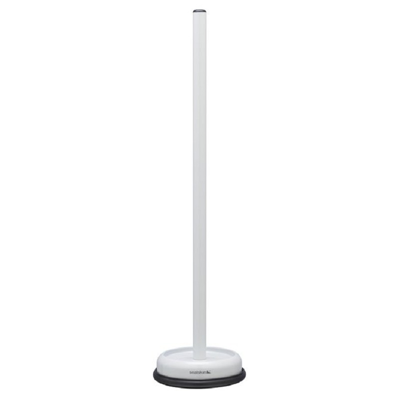 Freestanding toilet roll holder white