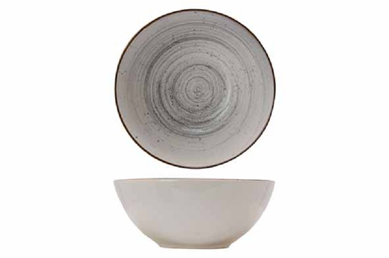 Sintra Dusty Blue Bowl - Earthenware.