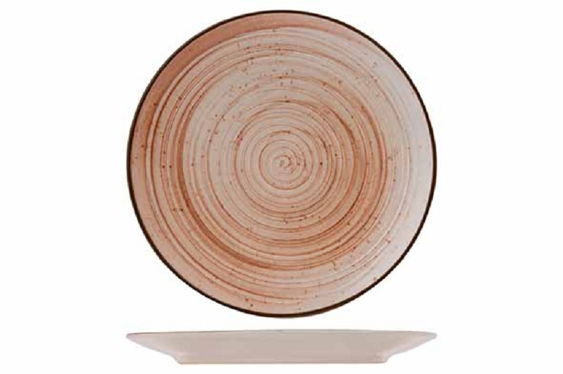 Sintra terracotta dessert plate 20cm