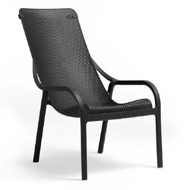 Nardi Net Lounge Chair Anthracite