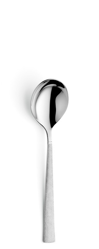 Amefa Jewel Mirror Dessert Spoon Round Container