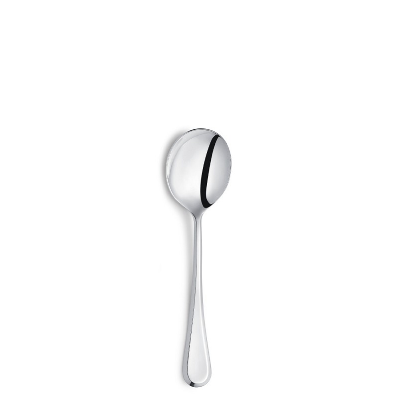 Amefa Drift Mirror dessert spoon round bowl