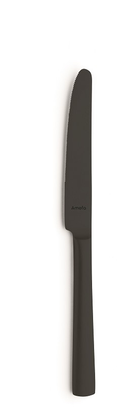 Amefa Ventura Black Satin Dessertmesser
