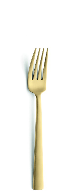 Amefa Ventura Gold Satin Tafelgabel