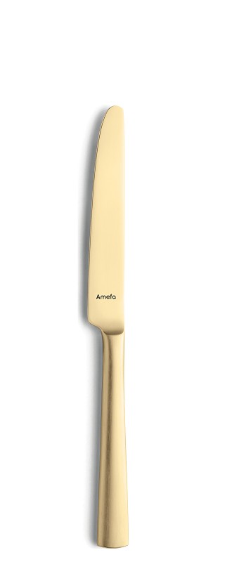 Amefa Ventura Gold Satin Dessertmesser / Dessertmesser
