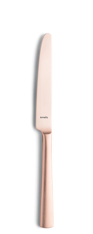 Amefa Ventura Copper Satin Tafelmesser / Tafelmesser