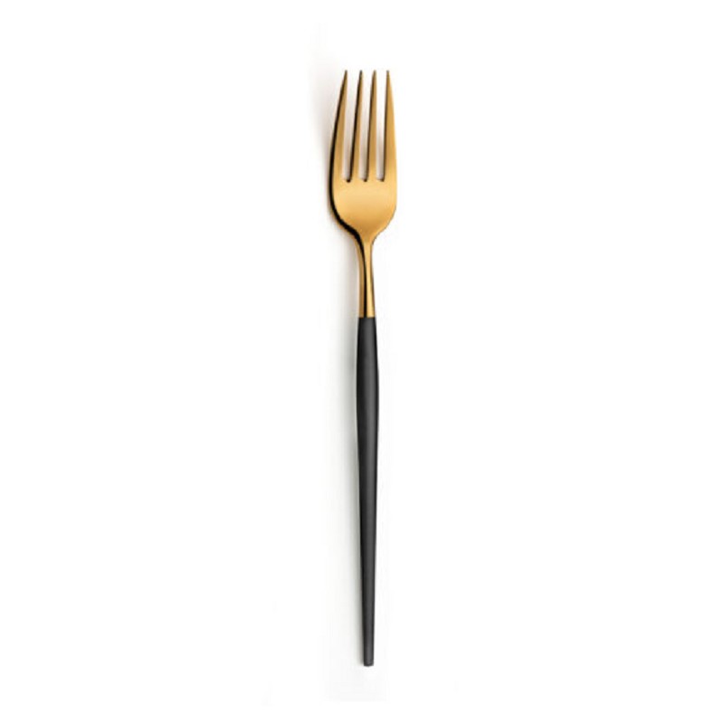 Amefa Soprano Black/Gold Table fork