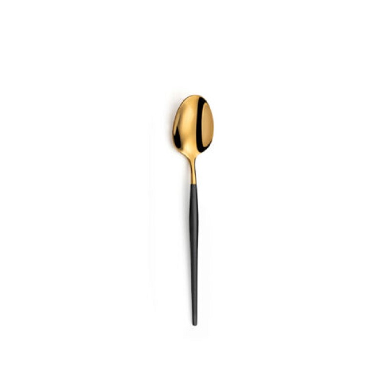 Amefa Soprano Black/Gold Medium teaspoon / coffee spoon