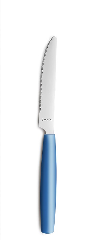Amefa Pixel Table knife blue lagoon