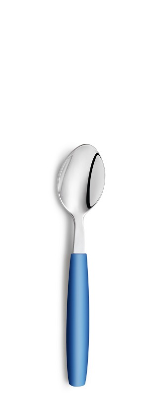 Amefa Pixel Dessert spoon 18/0 blue lagoon