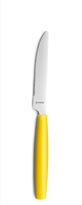 Amefa Pixel Table knife lemon
