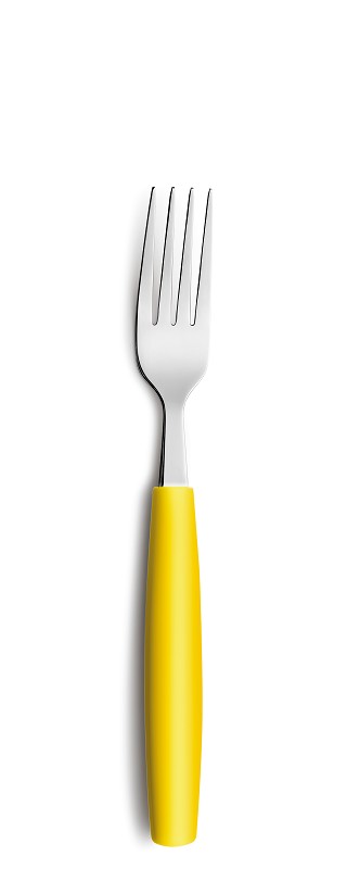 Amefa Pixel Table fork 18/0 lemon
