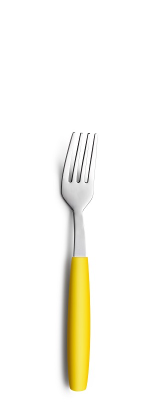 Amefa Pixel Dessert fork 18/0 lemon